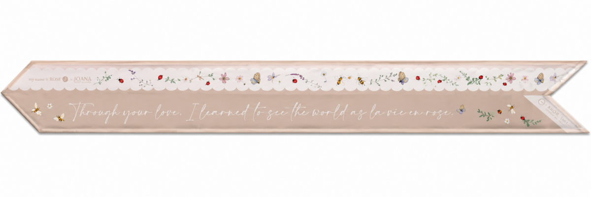 Skinny Scarf La Vie en Rose