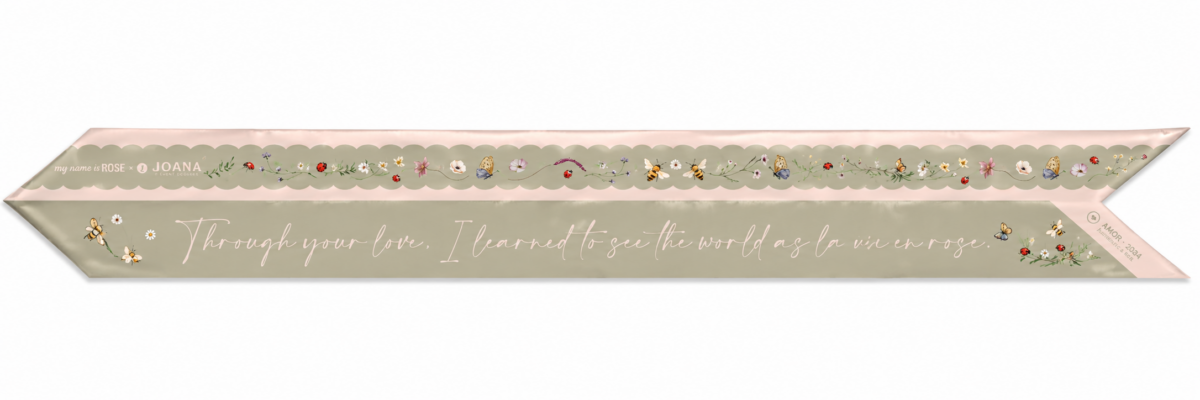 Skinny Scarf La Vie en Rose Vert