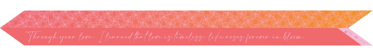 SKINNY SCARF Rose Éclat