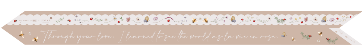 Skinny Scarf La Vie en Rose